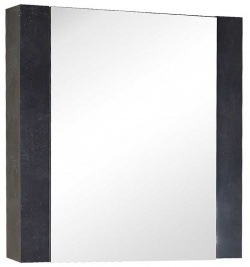 Зеркальный шкаф Onika 207034 Стоун 70 00 Темный бетон