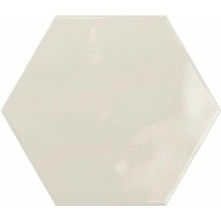Керамогранит Ceramica Ribesalbes PT03137 Geometry Hex Creme Glossy 15х17 3 см