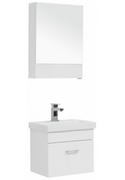 Комплект мебели для ванной Aquanet 254063 Нота 50 Белый