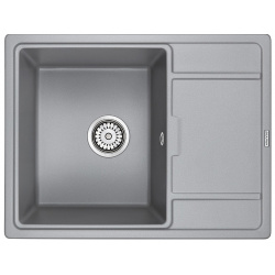 Кухонная мойка Paulmark PM216550 GRM Weimar 65 Серый металлик