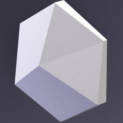 Гипсовая 3д панель Artpole E 0013 Elementary Cube Ex1 173x200 мм