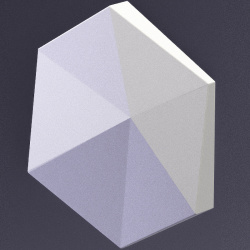 Гипсовая 3д панель Artpole E 0014 Elementary Cube Ex2 173x200 мм
