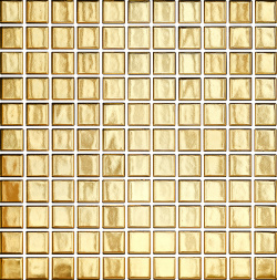 Керамическая мозаика StarMosaic С0003182 Metal Golden Glossy CIO915JY 30 25x30 25 см