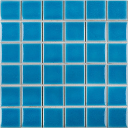 Керамическая мозаика StarMosaic С0004127 Homework Crackle Light Blue Glossy LWWB80082 30 6x30 6 см
