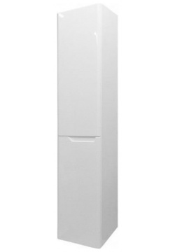 Шкаф пенал Эстет ФР 00006001 Kare Luxe 35 L подвесной Белый