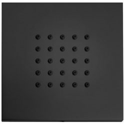 Боковая форсунка Bossini I00176 073 Cubic Flat Черный матовый