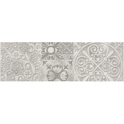 Керамический бордюр Beryoza Ceramica (Береза керамика)  Амалфи серый 9 5х30 см