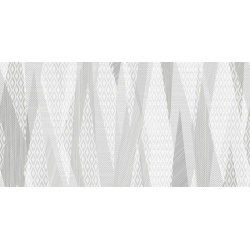 Керамический декор Beryoza Ceramica (Береза керамика)  Эклипс 1 светло серый 25х50 см