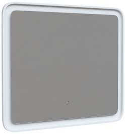 Зеркало Iddis ESP8000i98 Esper 80 с подсветкой Белое матовое c сенсорным выключателем и диммером