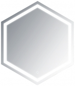 Зеркало Corozo SD 00000922 Теор 70 с подсветкой сенсорным выключателем