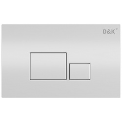 Клавиша смыва D&K DB1519016 Quadro Белая