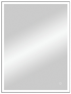 Зеркало Континент ЗЛП622 Solid 600x800 с подсветкой сенсорным выключателем