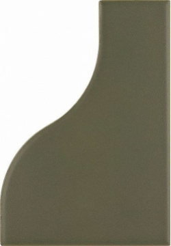 Керамическая плитка Equipe 28862 Curve Garden Green Matt настенная 8 3х12 см