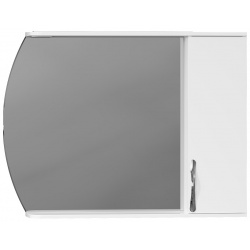 Зеркало со шкафом Avanti 7735 Laguna 105 R с подсветкой Белое