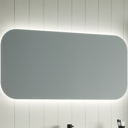 Зеркало SanVit zasti120 Асти 120 с подсветкой инфракрасным выключателем