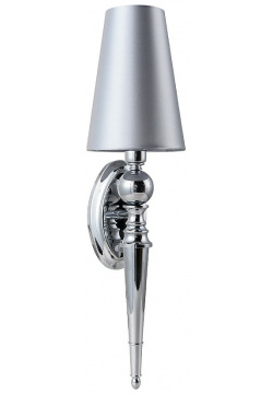 Настенный светильник Crystal Lux PER AP1 CHROME/SILVER Chrome Silver Серебро Хром