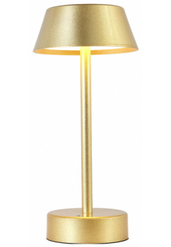 Настольная лампа Crystal Lux SANTA LG1 GOLD Золото