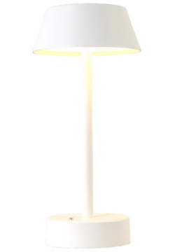 Настольная лампа Crystal Lux SANTA LG1 WHITE Белая