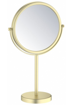 Косметическое зеркало Timo 13274/17 Saona с увеличением Золото матовое