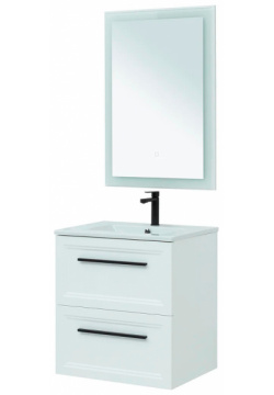 Комплект мебели для ванной STWORKI 440919 Эстерсунд 60 подвесной Белый матовый