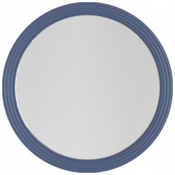 Зеркало La Fenice FNC 02 TER BG 80 Terra с подсветкой Синее матовое