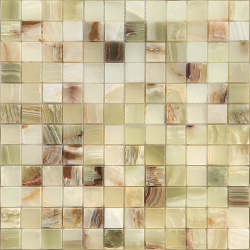 Мозаика Caramelle mosaic 00 00002537 Pietrine 7 мм Onice Jade Verde POL 29 8x29 8 см