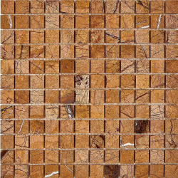 Каменная мозаика Pixmosaic PIX293 Rain Forest brown (Bidasar brown)  30 5x30 5 см