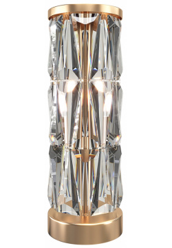 Настольная лампа Maytoni MOD043TL 02G Modern Puntes Прозрачная Золото