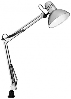 Настольная лампа Artelamp A6068LT 1SS Senior Сталь