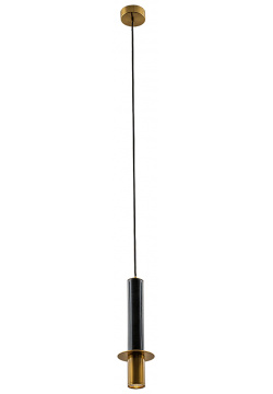 Подвесной светильник Artelamp A2034SP 1BK Ascella Черный Медь