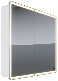 Зеркальный шкаф Lemark LM90ZS E Element 90 с подсветкой Белый