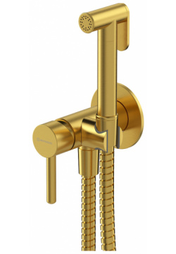 Гигиенический душ со смесителем Whitecross SYSYBI2GLB Y brushed gold Брашированное золото