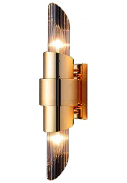 Настенный светильник Crystal Lux JUSTO AP2 GOLD Прозрачный Золото