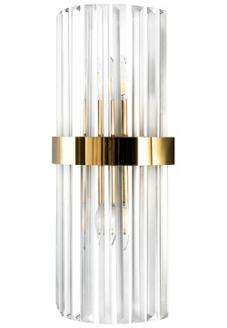 Настенный светильник Crystal Lux SORPRESA AP2 BRASS/TRANSPARENTE Brass Transparente Прозрачный Бронза