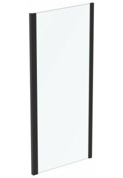 Душевая стенка Ideal Standard K9374V3 Connect 2 90 профиль Черный стекло прозрачное