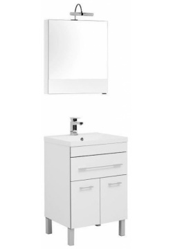 Комплект мебели для ванной Aquanet 287657 Верона 58 Белый