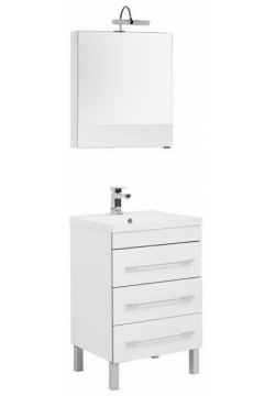 Комплект мебели для ванной Aquanet 287656 Верона 58 Белый