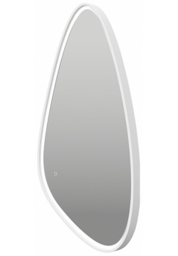 Зеркало Brevita VEN Var 060 white Venus с подсветкой Белое матовое сенсорным выключателем