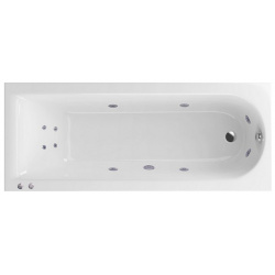 Акриловая ванна Excellent WAEX AUR17 HYDRO+ CR Aurum 170x70 с гидромассажем
