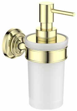 Дозатор для жидкого мыла Aquatek AQ4505PG Классик Золото