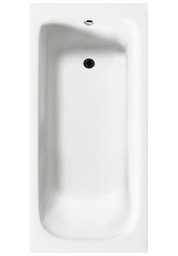 Чугунная ванна Delice DLR230622 Fort 200x85 без отверстий под ручки и антискользящего покрытия