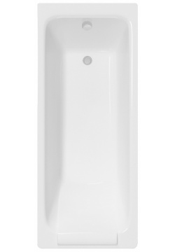 Чугунная ванна Delice DLR230620 Palomba 170x70 без отверстий под ручки и антискользящего покрытия