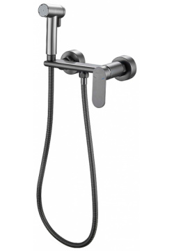 Гигиенический душ со смесителем Haiba HB5516 3 Оружейная сталь