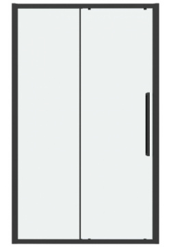 Душевая дверь Grossman 100 K33 02 21 00 Cosmo профиль Черный матовый стекло прозрачное