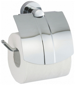 Держатель туалетной бумаги WasserKRAFT K 9425 Donau с крышкой Хром