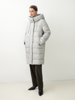 Пальто зимнее стеганое с капюшоном Pompa 4660134400426 1014080i60091