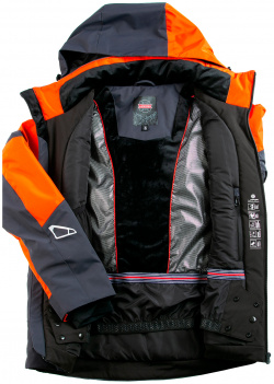 Мужская горнолыжная Куртка Lafor Темно серый  767053 (46 s)