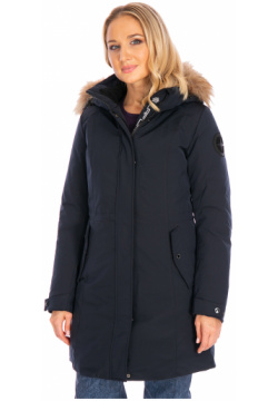 Женская зимняя Парка Lafor Темно синий  767029 (50 xxl) куртка