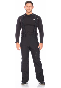 Штаны WHS Черный  8783420 (58 4xl) Горнолыжные брюки мужские фирмы WHSROMA