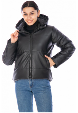 Куртка Lafor Черный  7670104 (48 xl) Женская из экокожи –